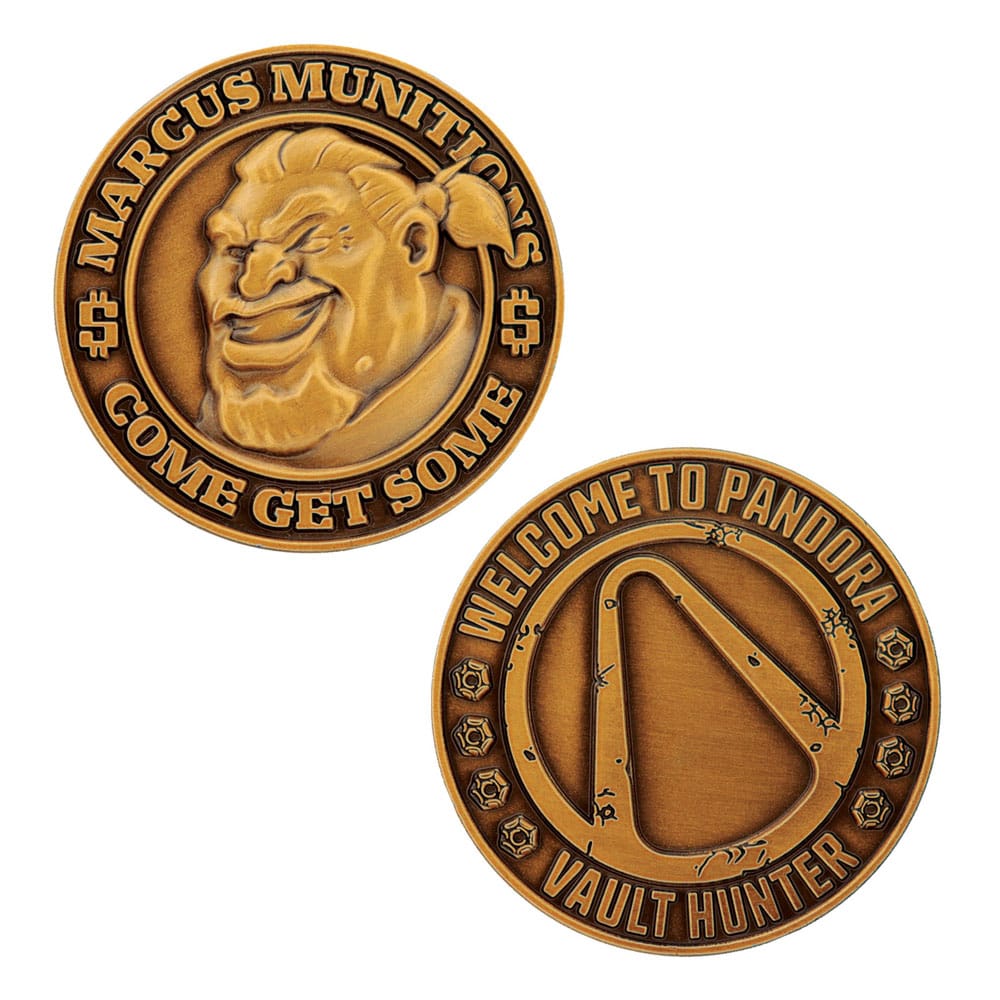 Borderlands verzamelmunt Marcus Munitions Limited Edition