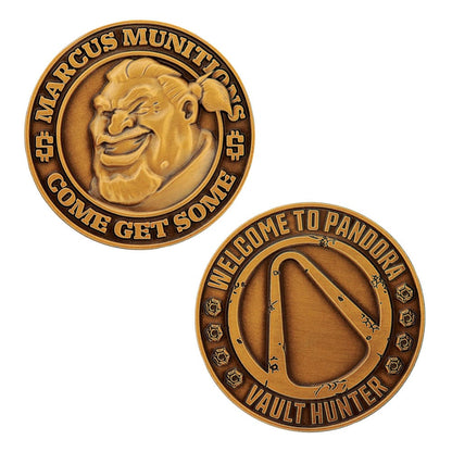 Borderlands verzamelmunt Marcus Munitions Limited Edition