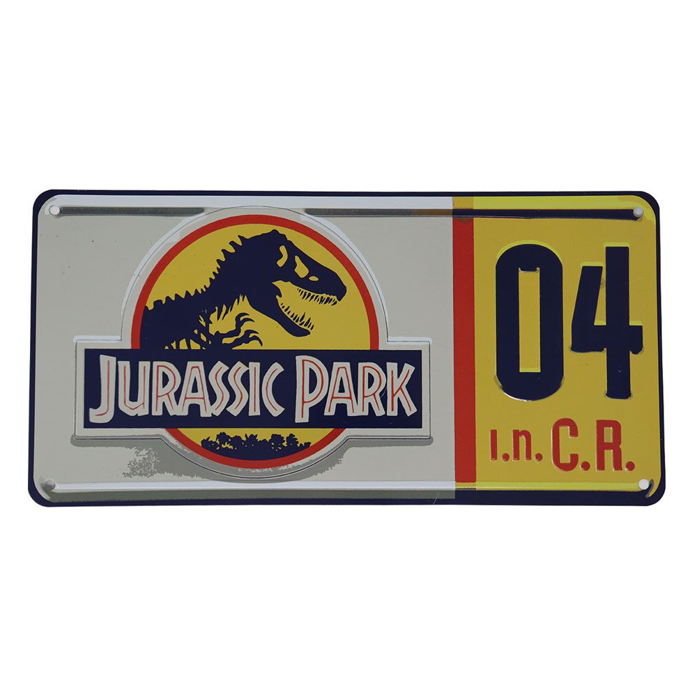 Jurassic Park Replica 1/1 Dennis Nedry -kentekenplaat