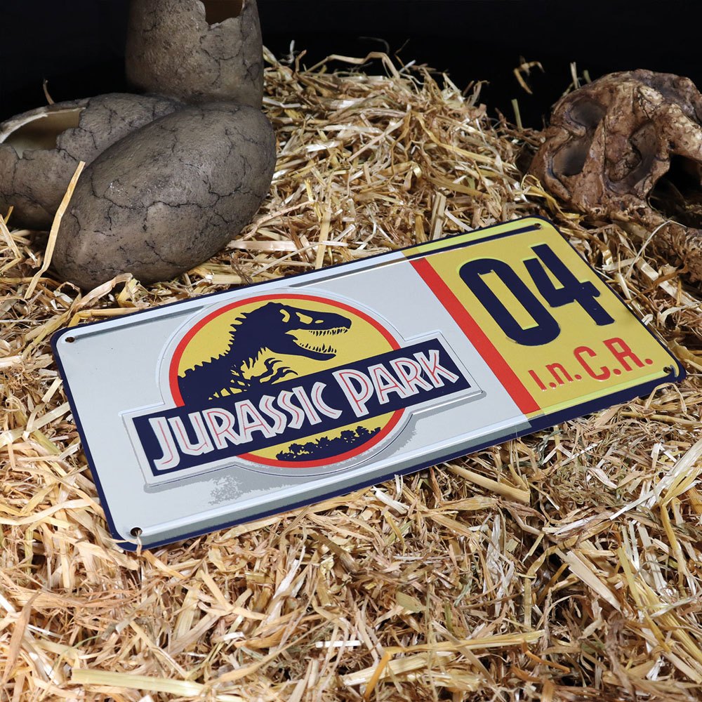 Jurassic Park Replica 1/1 Dennis Nedry -kentekenplaat