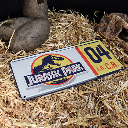Jurassic Park Replica 1/1 Dennis Nedry -kentekenplaat