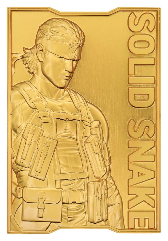 Metal Gear Solid 2 Ingot Snake 24-karaats vergulde beperkte editie