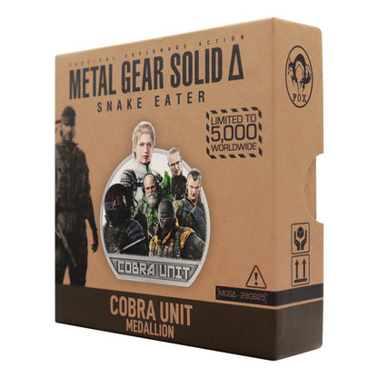 Metal Gear Solid Delta Medallion Cobra-eenheid Limited Edition