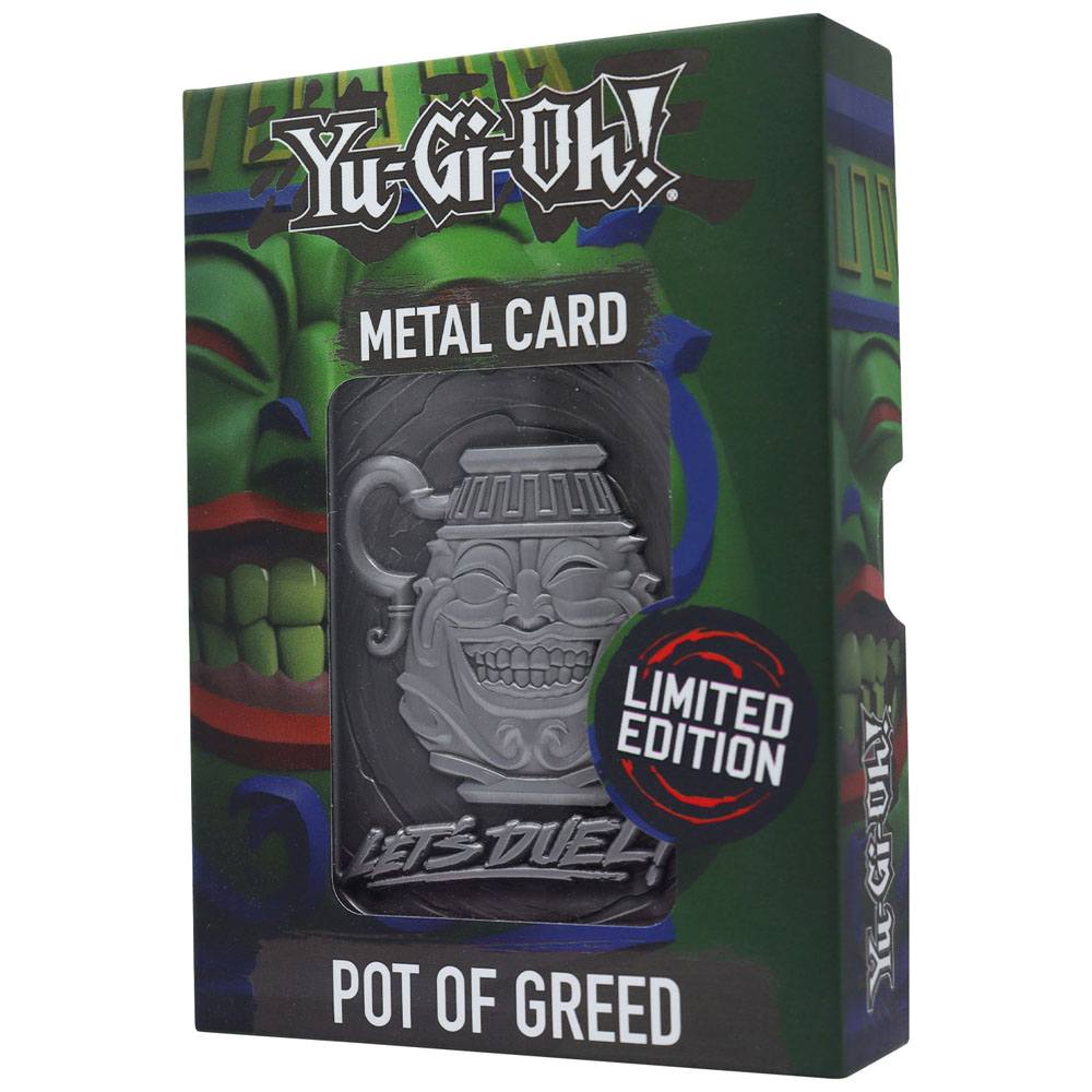 Yu-gi-oh! Replica -kaartpot van hebzucht limited edition