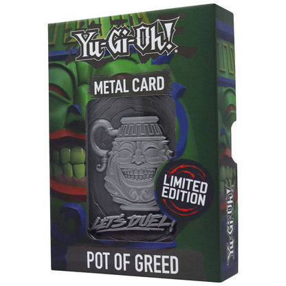 Yu-gi-oh! Replica -kaartpot van hebzucht limited edition