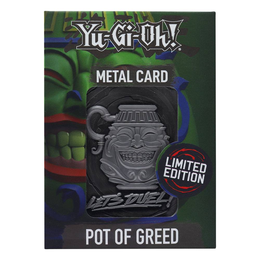 Yu-gi-oh! Replica -kaartpot van hebzucht limited edition