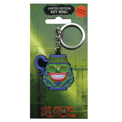 Yu-gi-oh! Metal Keychain Pot of Greed Limited Edition