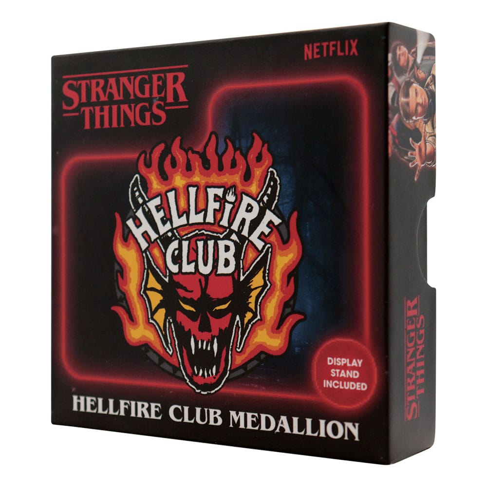 Stranger Things-medaillon Hellfire Club Limited Edition