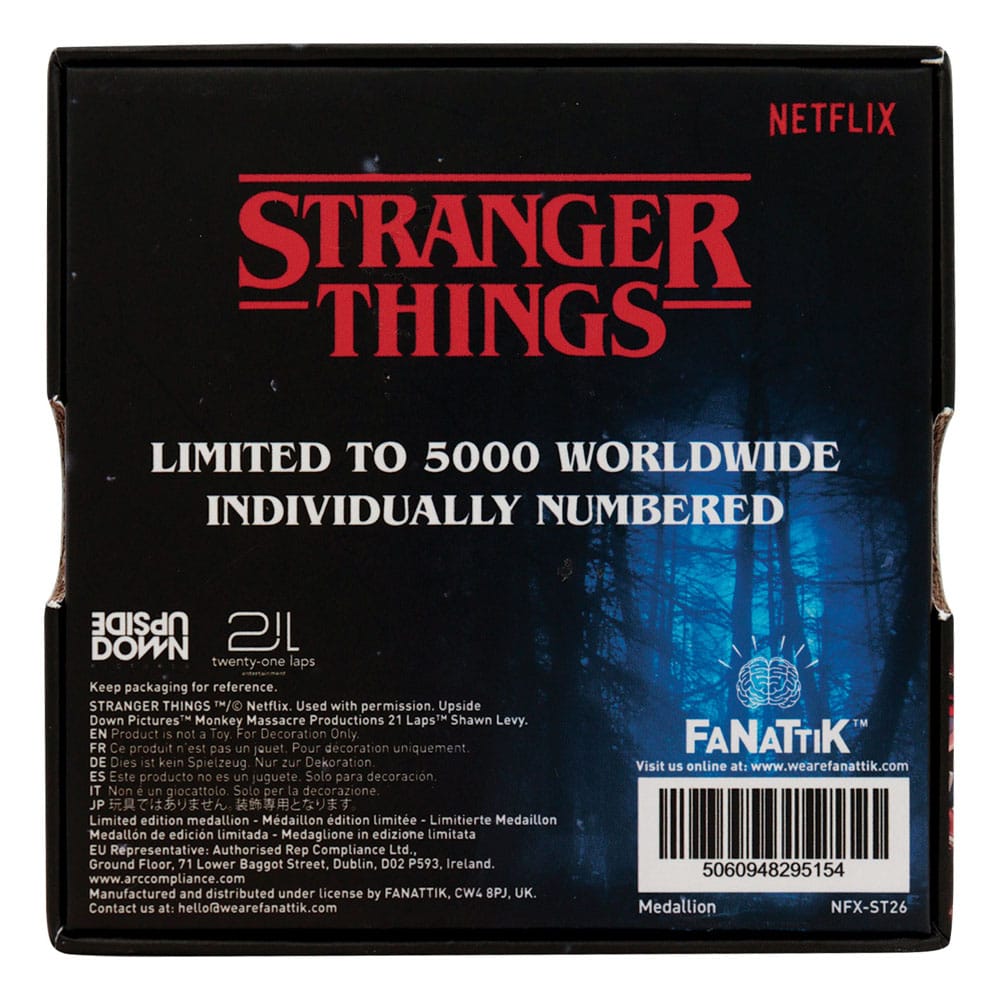 Stranger Things-medaillon Hellfire Club Limited Edition