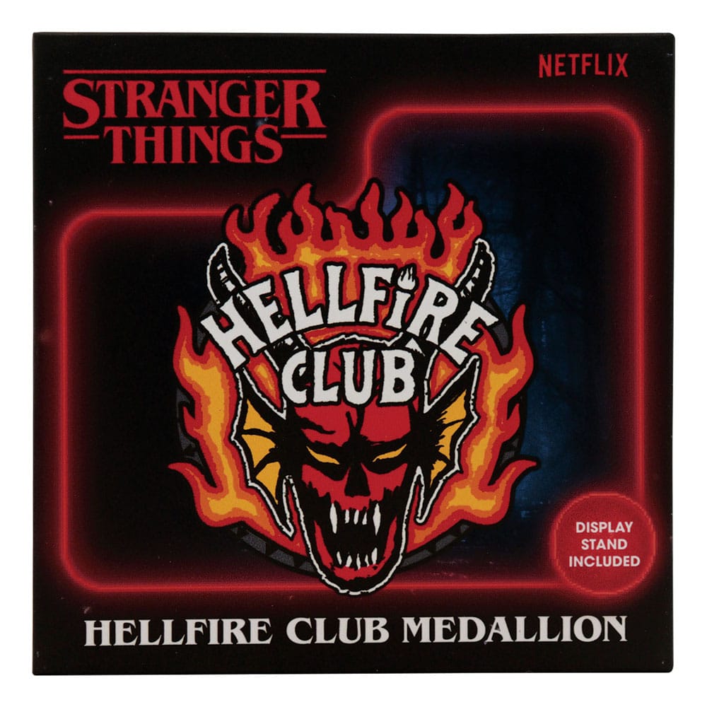 Stranger Things-medaillon Hellfire Club Limited Edition