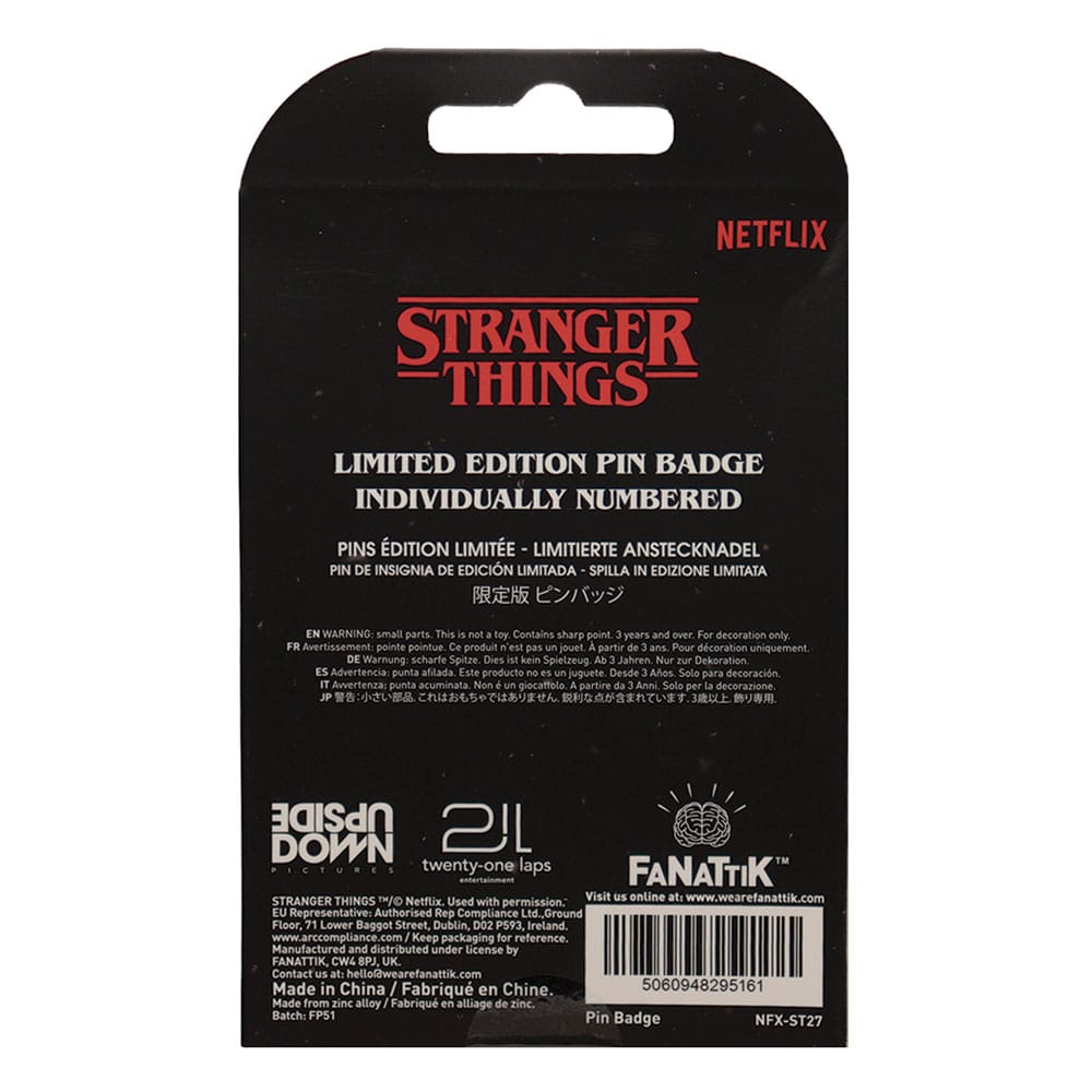 Stranger Things pin-badge de Squawk Limited Edition