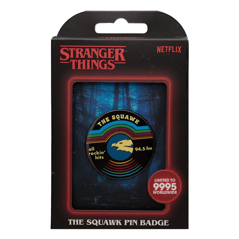Stranger Things pin-badge de Squawk Limited Edition