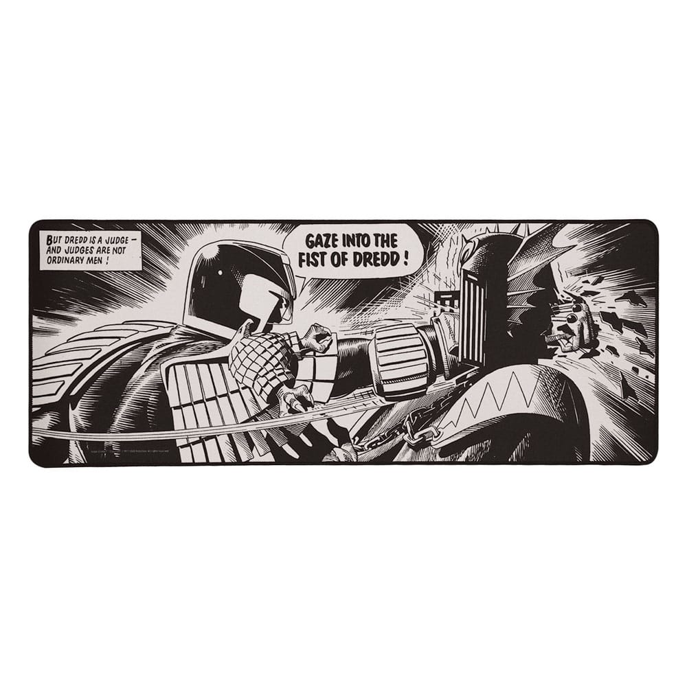 2000 AD bureaulegger en onderzetterset Judge Dredd
