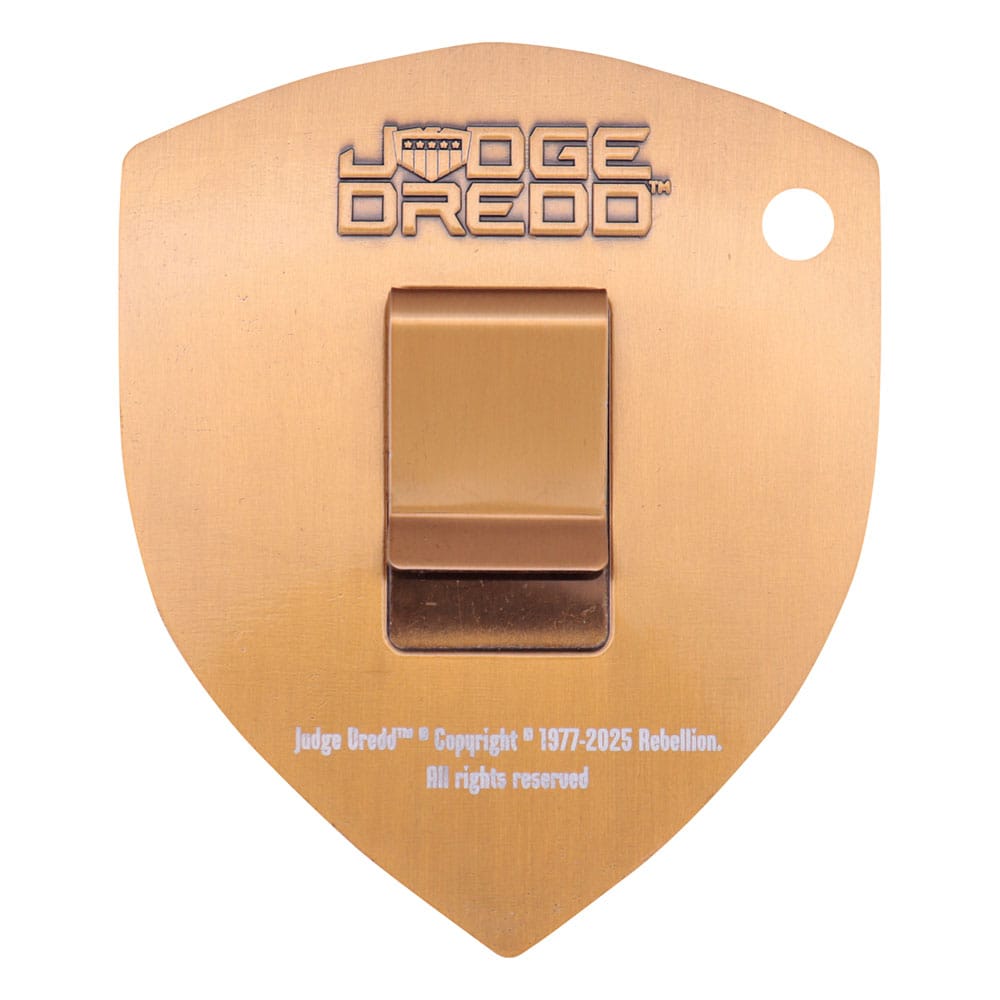 Replica Judge Dredd-badge uit 2000, gelimiteerde editie