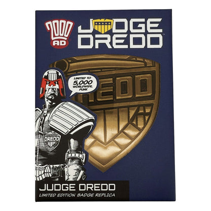 Replica Judge Dredd-badge uit 2000, gelimiteerde editie