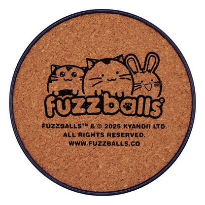 Fuzzballs onderzetter, 4-pack