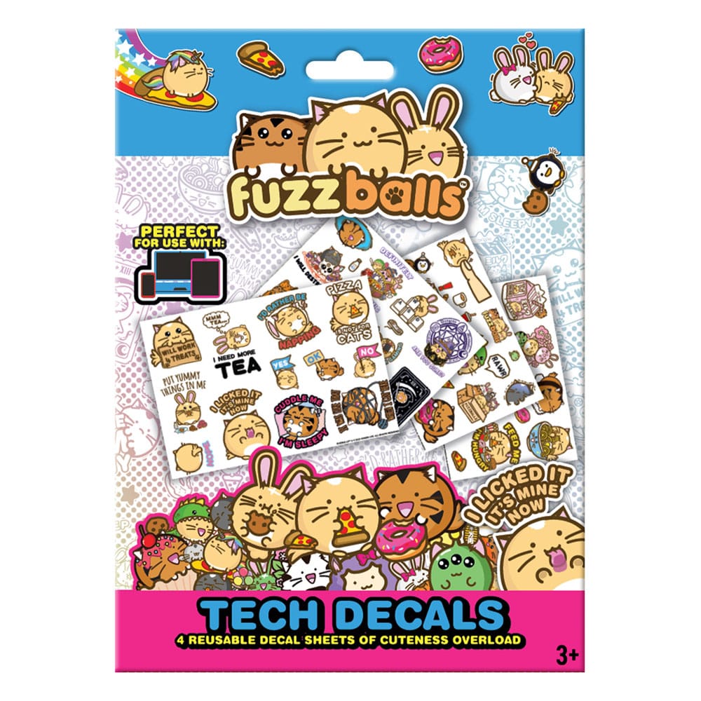 Fuzzballs Tech-stickerpakket