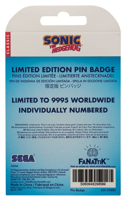 Sonic - The Hedgehog Pin-badge Sonic, Tails, Knuckles Limited Edition