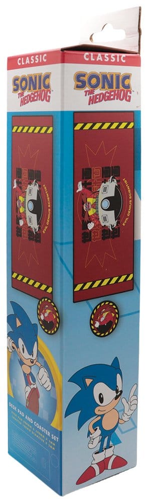 Sonic - The Hedgehog Bureauonderlegger en onderzetterset Dr. Eggman