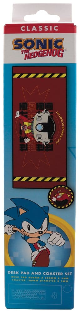 Sonic - The Hedgehog Bureauonderlegger en onderzetterset Dr. Eggman