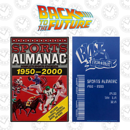 Terug naar de toekomstige Ingot Sport Almanac Limited Edition