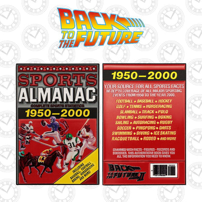 Terug naar de toekomstige Ingot Sport Almanac Limited Edition