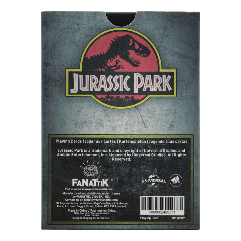 Jurassic Park Speelkaarten Cadeauwinkeldisplay (12)