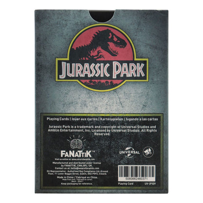 Jurassic Park Speelkaarten Cadeauwinkeldisplay (12)
