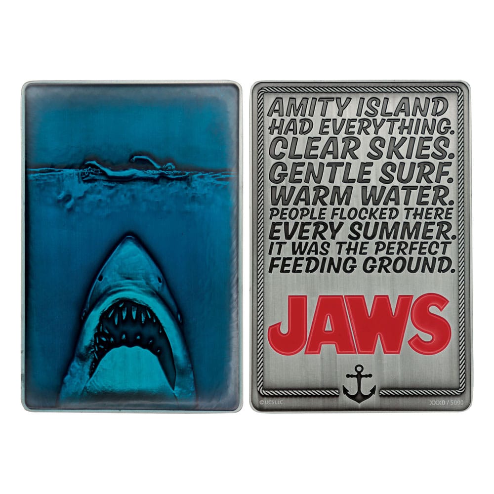Jaws Ingot 50e verjaardag poster gelimiteerde editie