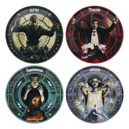 Universele Monsters onderzetter 4-pack