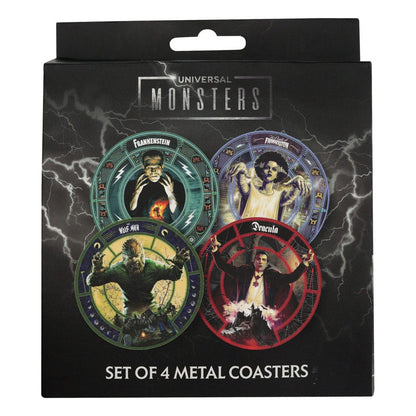 Universele Monsters onderzetter 4-pack