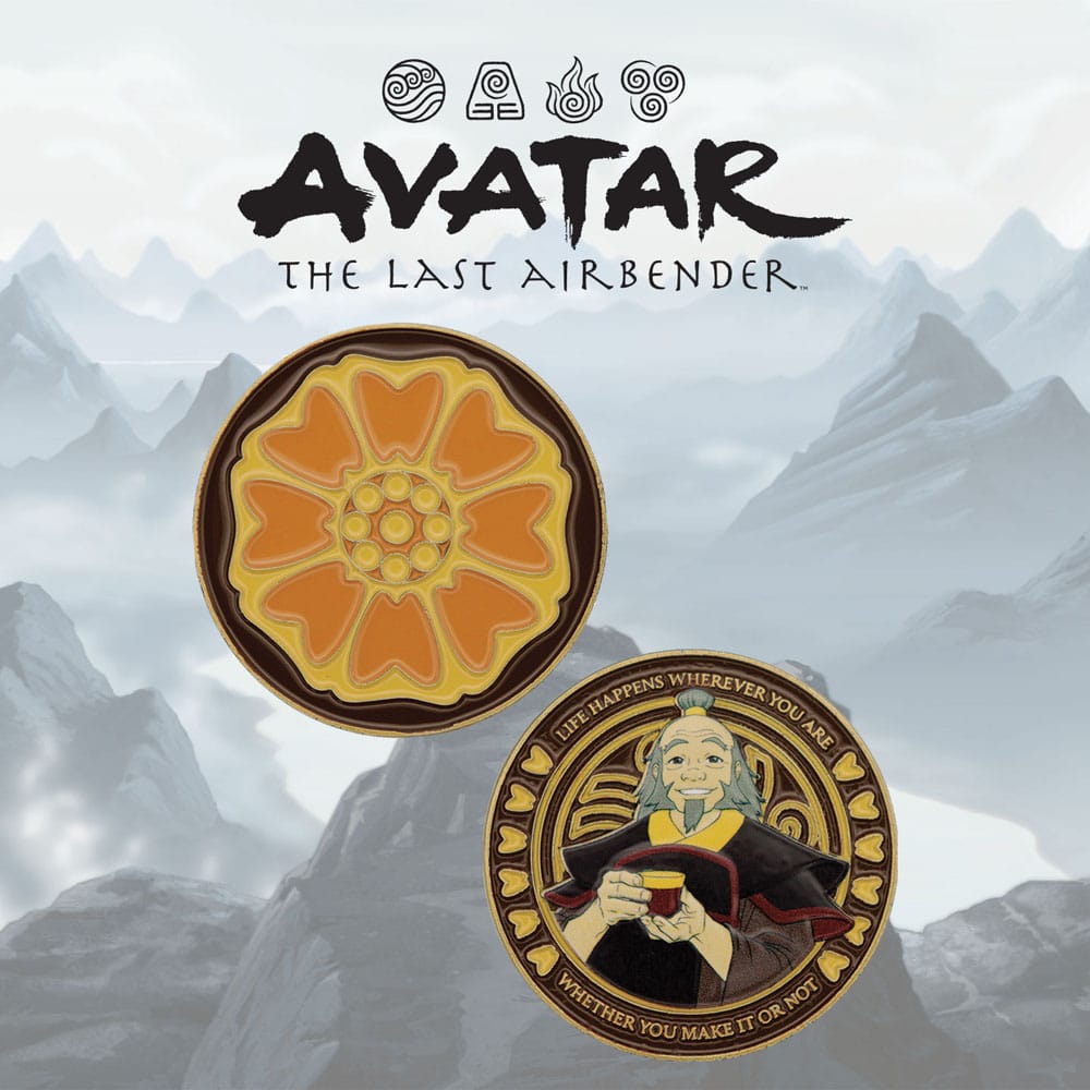 Avatar de laatste Airbender Collectable Coin Iroh Limited Edition
