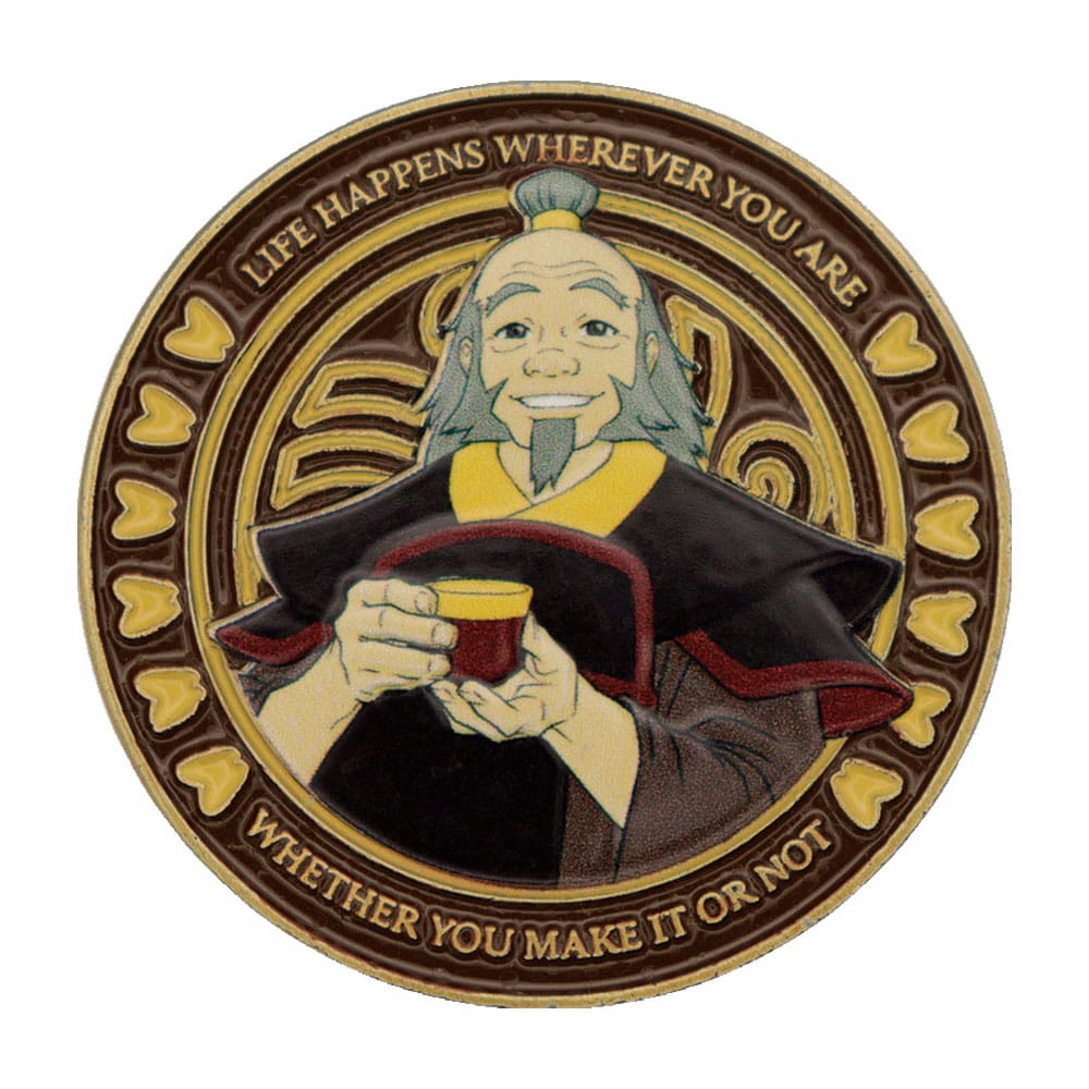 Avatar de laatste Airbender Collectable Coin Iroh Limited Edition