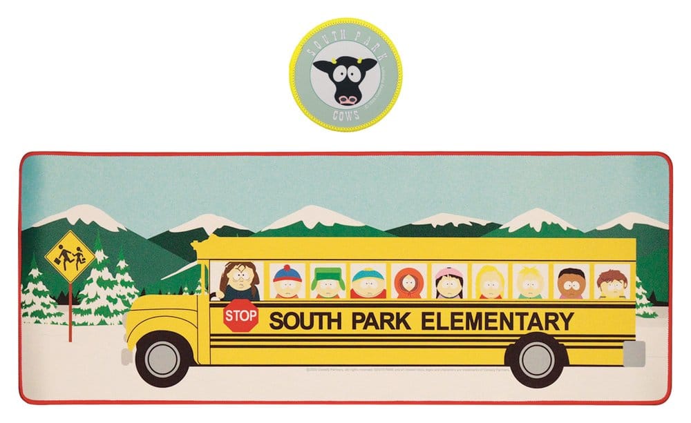 South Park Bureaulegger & Onderzetterset Basisschoolbus