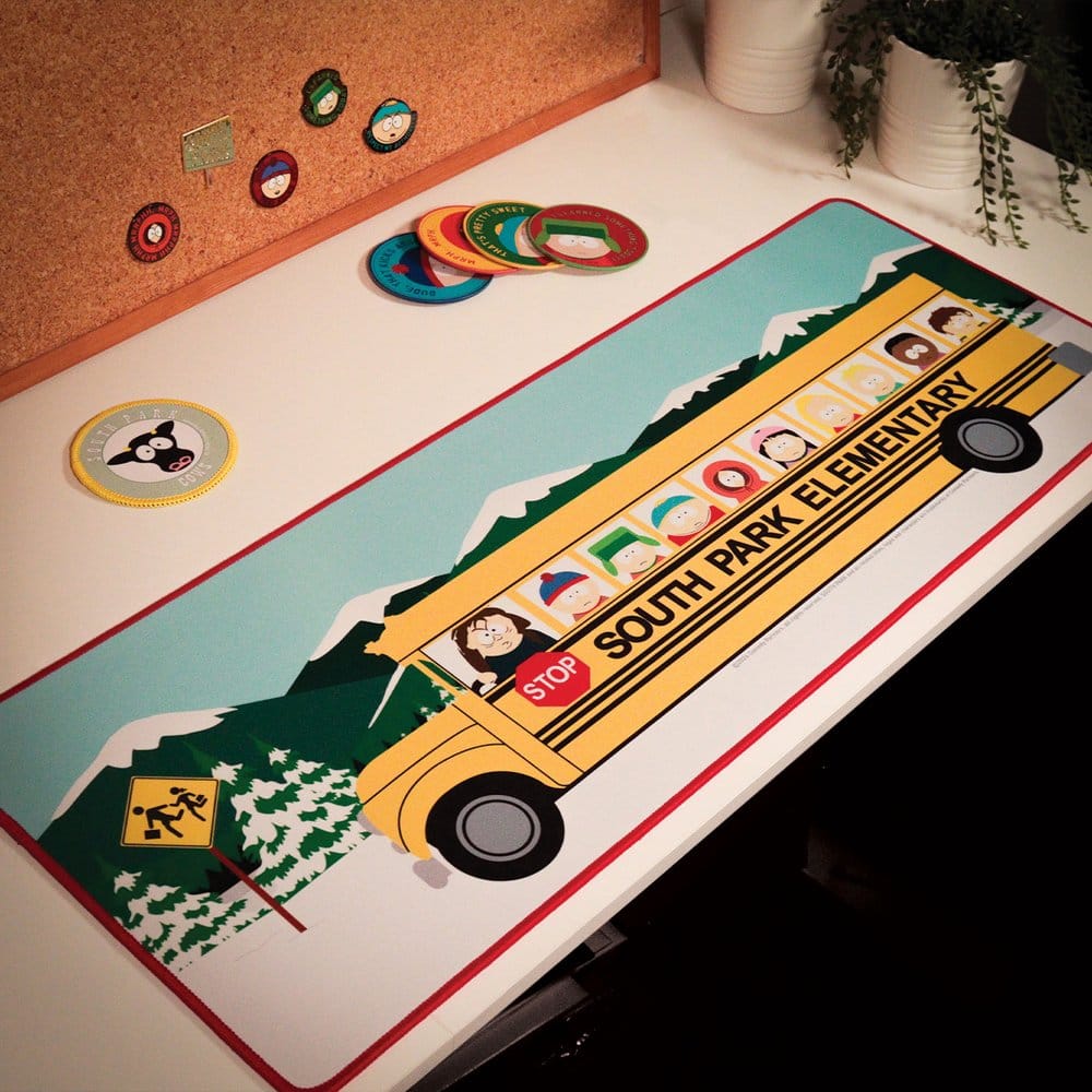 South Park Bureaulegger & Onderzetterset Basisschoolbus