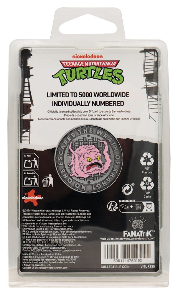Teenage Mutant Ninja Turtles verzamelmunt Krang