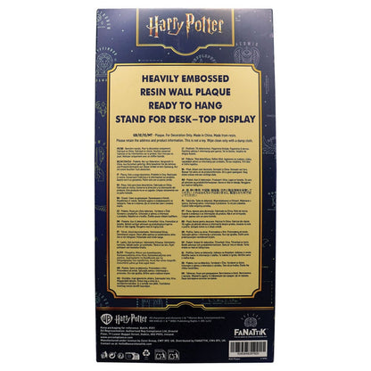 Harry Potter hars plaquette zeemeermin glas-in-loodraam