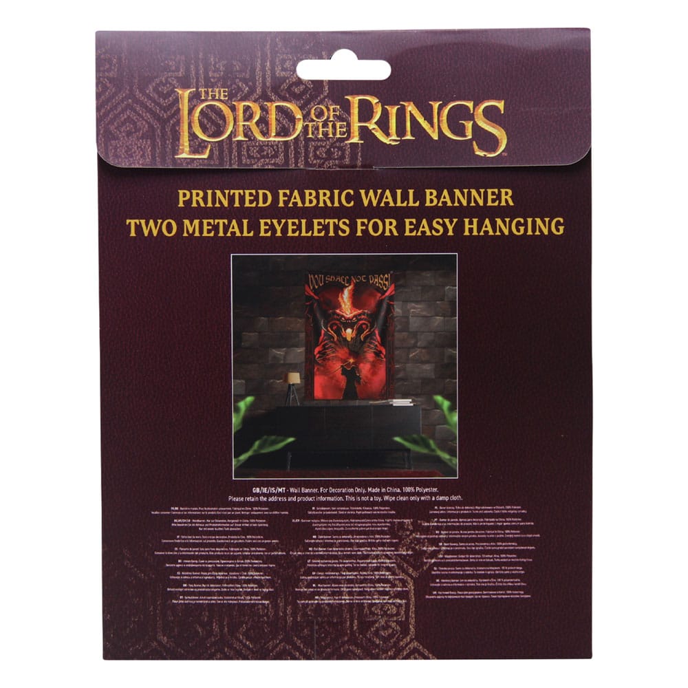 Lord of the Rings Wall Banner U zult niet passeren! 125 x 85 cm
