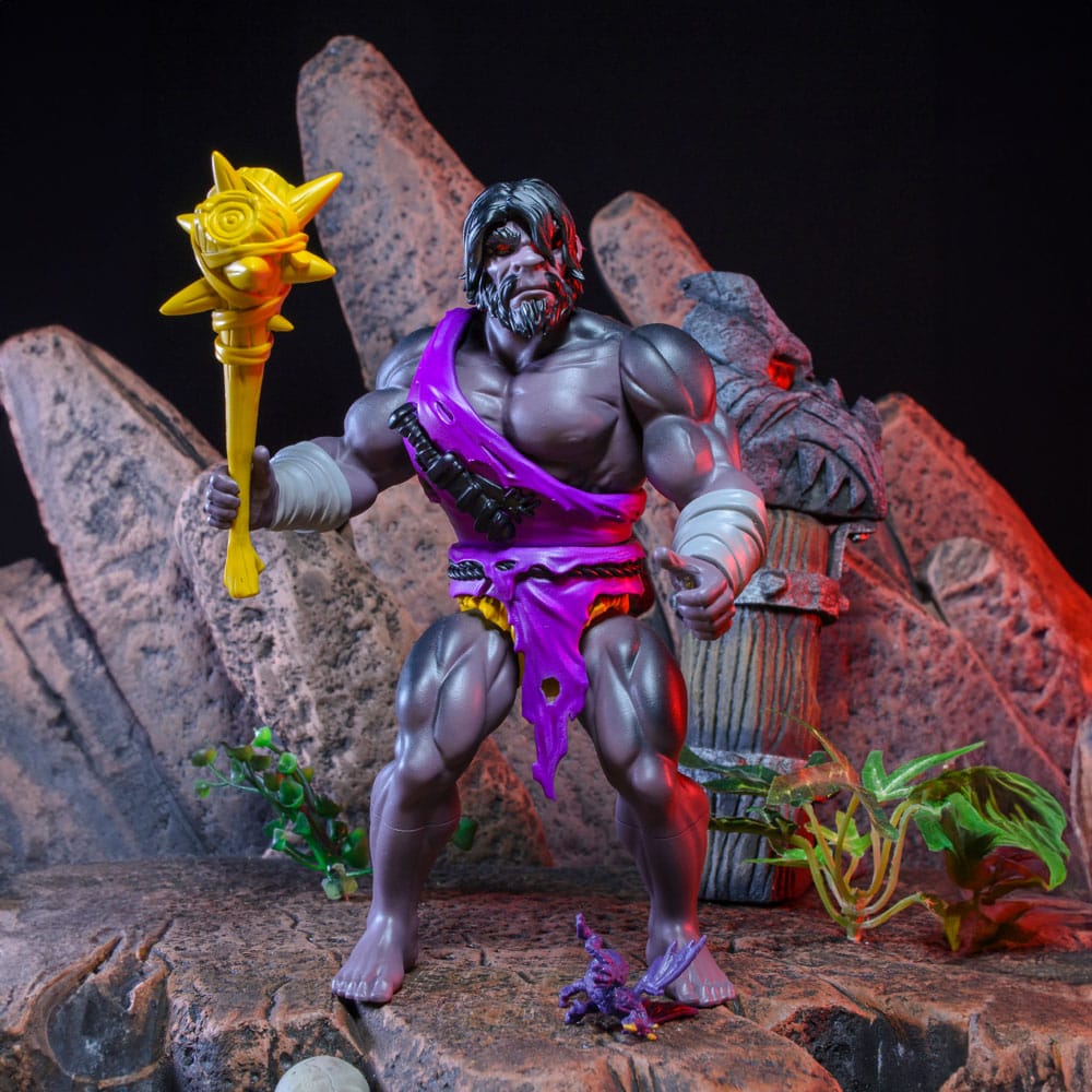 Legends of Dragonore Wave 2: Dragon Hunt actiefiguur 3-pack Brukteror Cave Men 14 cm