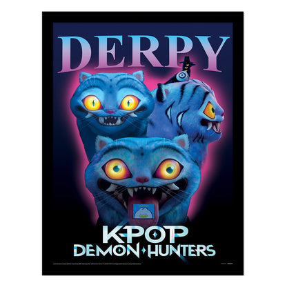 KPop Demon Hunters Collector Print ingelijste poster Derpy