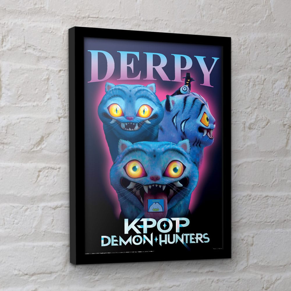 KPop Demon Hunters Collector Print ingelijste poster Derpy