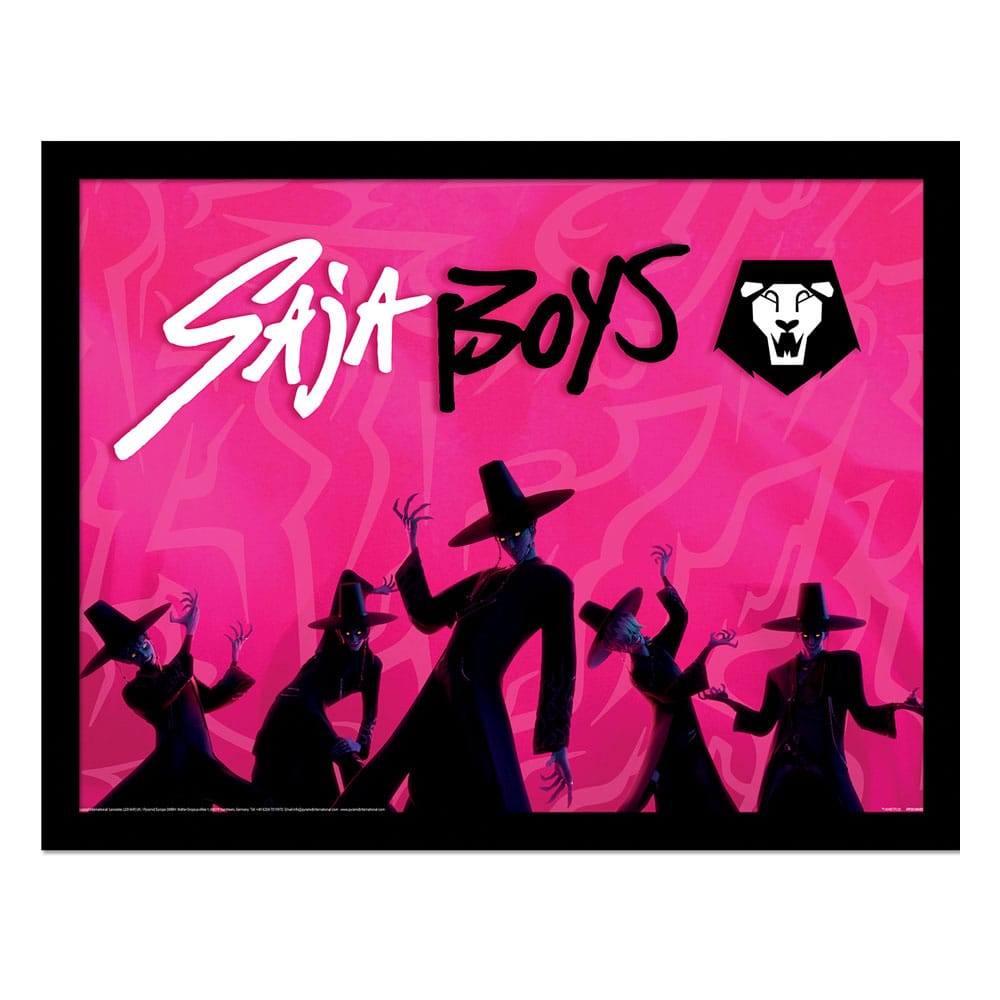 KPop Demon Hunters Collector Print ingelijste poster Saja Boys Idol