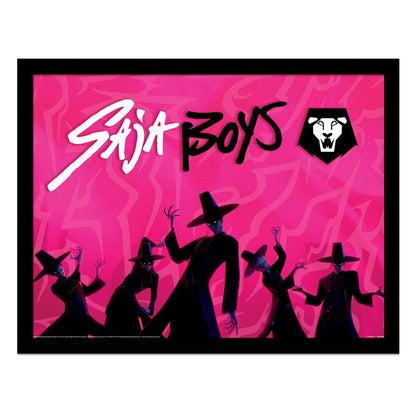 KPop Demon Hunters Collector Print ingelijste poster Saja Boys Idol