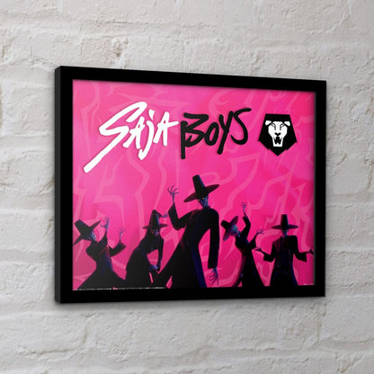 KPop Demon Hunters Collector Print ingelijste poster Saja Boys Idol