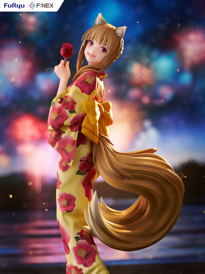 Spice and Wolf PVC standbeeld 1/7 Holo Yukata Ver. 23 cm