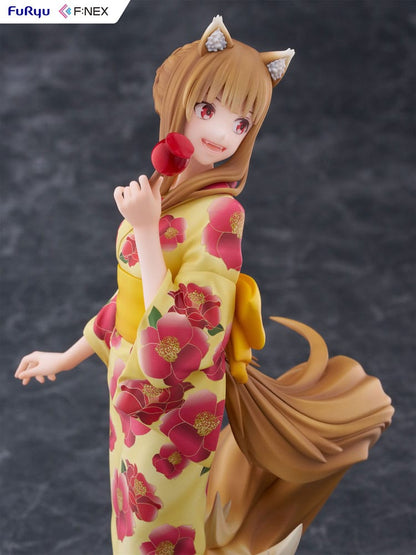 Spice and Wolf PVC standbeeld 1/7 Holo Yukata Ver. 23 cm