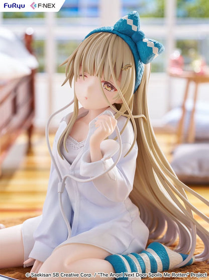 De engel naast de deur verwent me rot F:Nex PVC-beeld 1/7 Mahiru Shiina Relax Ver. 14 cm