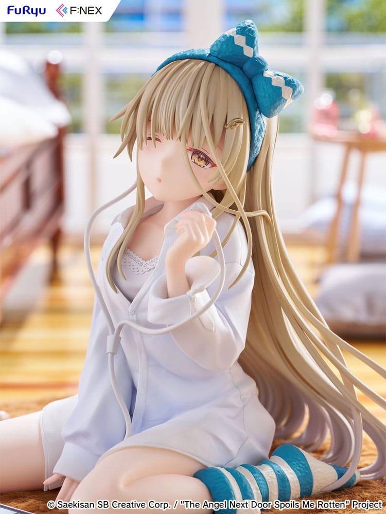 De engel naast de deur verwent me rot F:Nex PVC-beeld 1/7 Mahiru Shiina Relax Ver. 14 cm