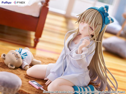 De engel naast de deur verwent me rot F:Nex PVC-beeld 1/7 Mahiru Shiina Relax Ver. 14 cm