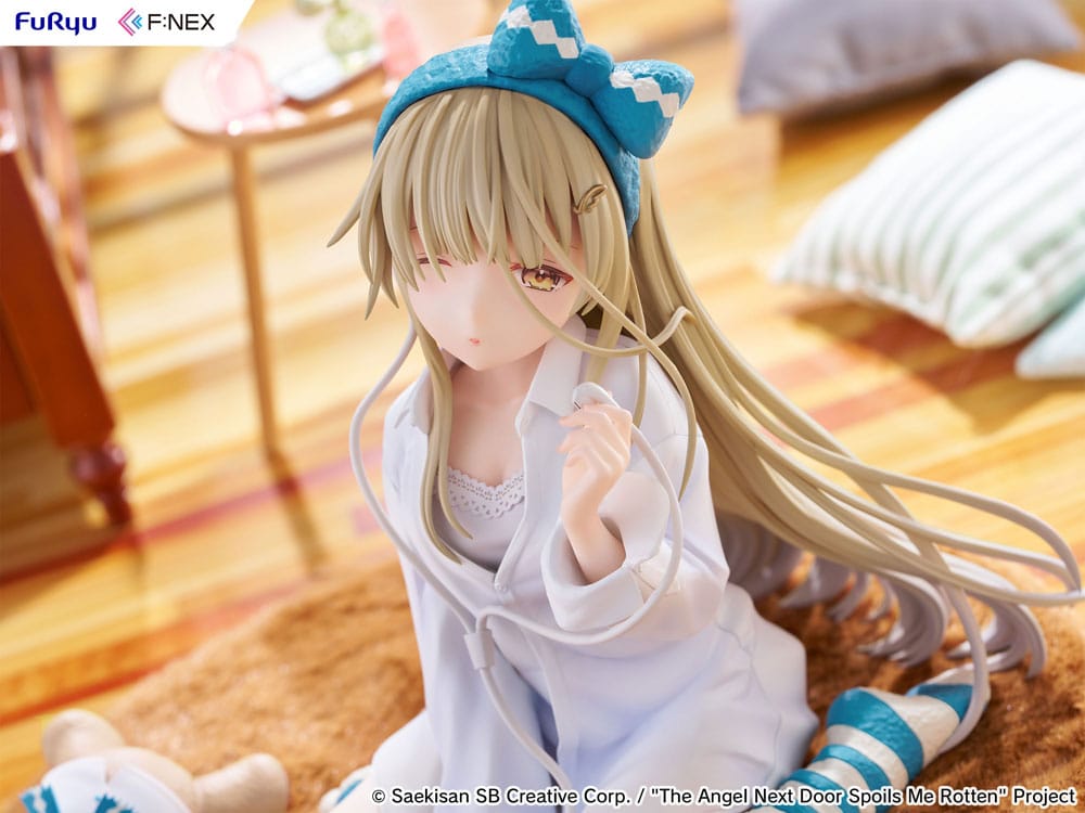 De engel naast de deur verwent me rot F:Nex PVC-beeld 1/7 Mahiru Shiina Relax Ver. 14 cm